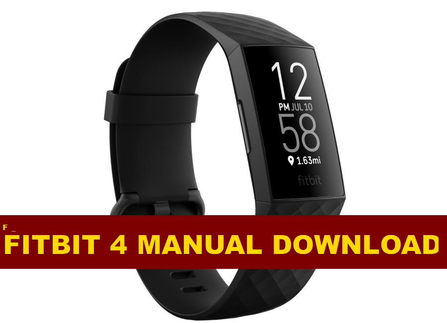 Fitbit Charge 4 Manual Download