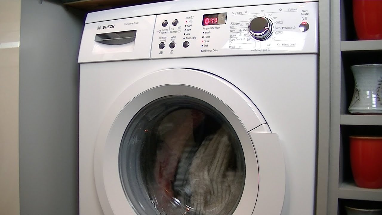 Bosch Serie 6 Washing Machine Manual