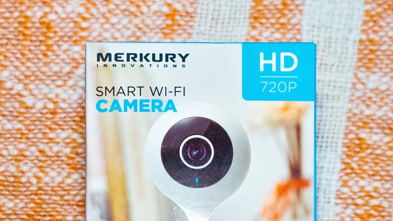 Merkury Smart Wifi Camera Setup Manual Instructions