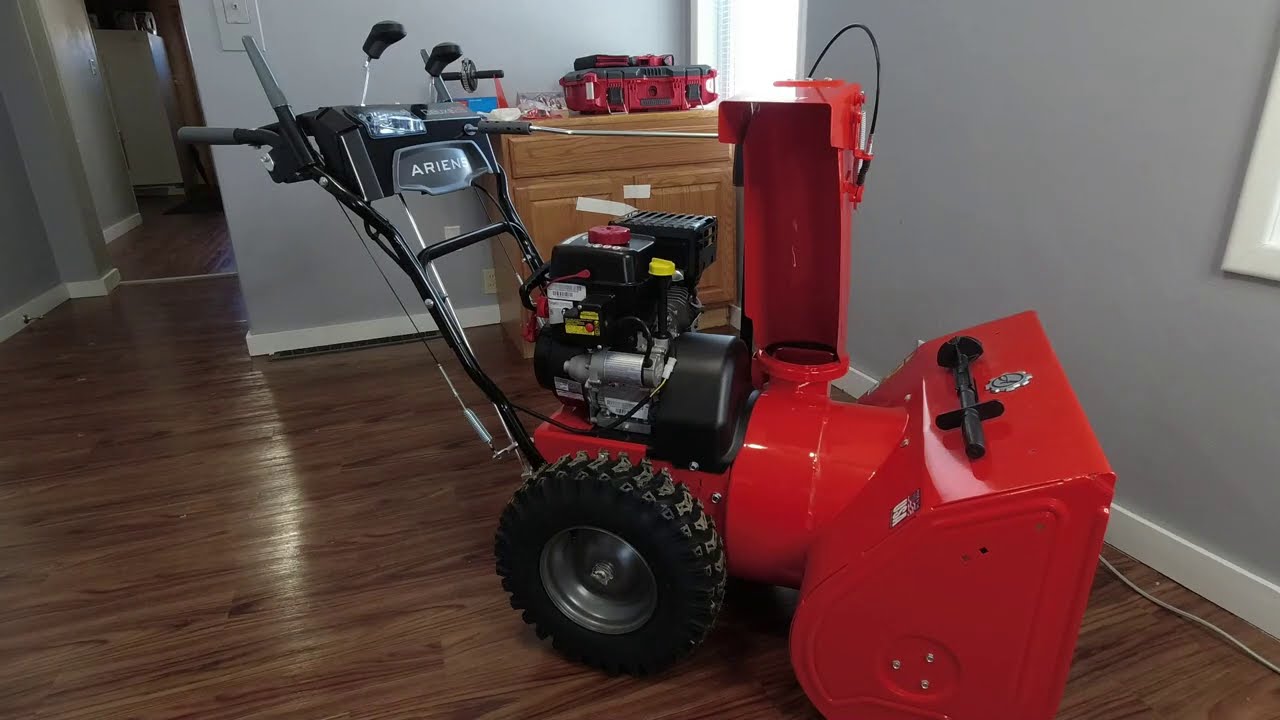 Ariens Deluxe 28 Snow Blower Manual