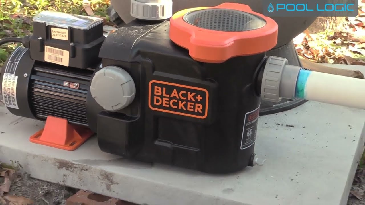 Black & Decker Pool Pump Manual
